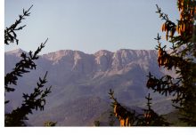 the Cadi mountain from Els Picots